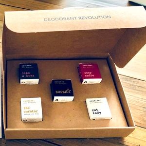 Routine natural deodorant- Top Sellers Minis Kit